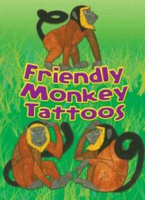 Cover for Dover · Friendly Monkey Tattoos (Paperback Book) (2014)