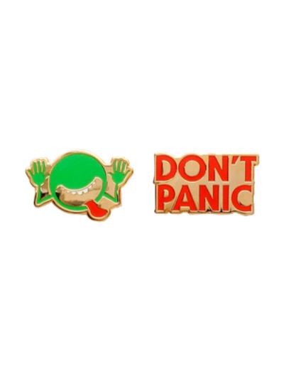 Cover for Out of Print · Hitchhiker's Guide to the Galaxy Enamel Pin Set (MERCH) (2016)