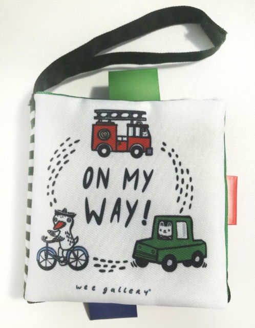 Cover for Surya Sajnani · On My Way!: A Wee World Full of Vehicles - Wee Gallery Cloth Books (Kartonbuch) (2019)