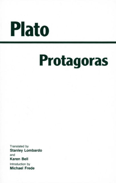 Protagoras - Hackett Classics - Plato - Livros - Hackett Publishing Co, Inc - 9780872200944 - 15 de março de 1992