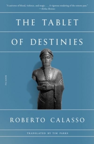 Cover for Roberto Calasso · The Tablet of Destinies (Paperback Book) (2023)
