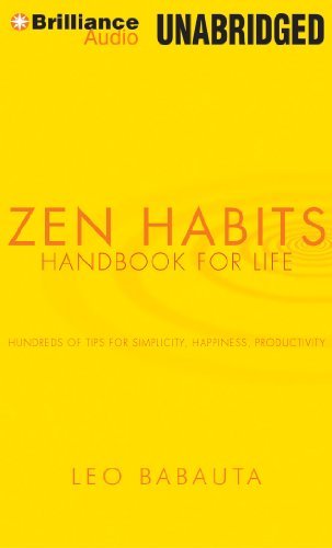Cover for Leo Babauta · Zen Habits: Handbook for Life (Audiobook (CD)) [Unabridged edition] (2012)