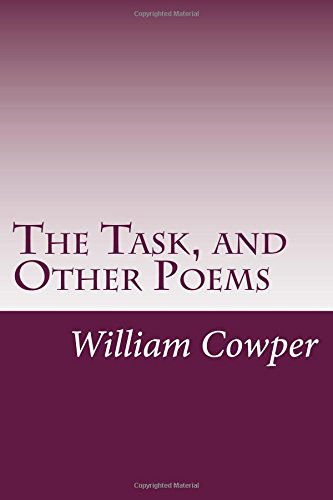 Cover for William Cowper · The Task, and Other Poems (Paperback Book) (2014)