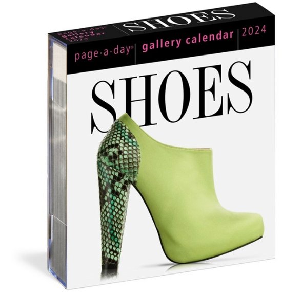 Workman Calendars · Shoes PageADay Gallery Calendar 2024 Everyday a