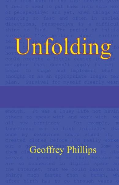 Cover for Geoffrey Phillips · Unfolding (Pocketbok) (2017)