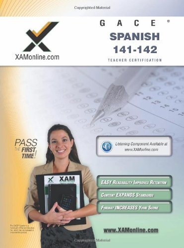 Cover for Sharon a Wynne · Gace Spanish 141, 142 Teacher Certification Test Prep Study Guide (Paperback Book) [Third Edition, New edition] (2011)