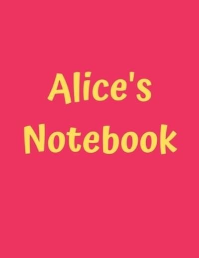 Cover for 99 Notes · Alice's Notebook (Pocketbok) (2019)