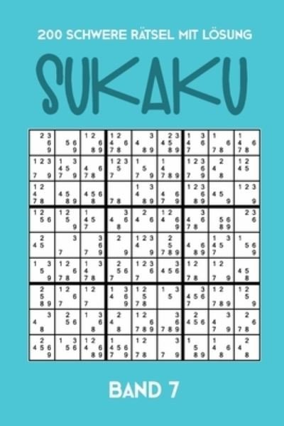 Cover for Tewebook Sukaku · 200 Schwere Ratsel mit Loesung Sukaku Band 7 (Taschenbuch) (2019)