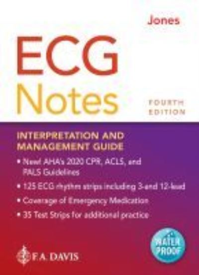 Cover for Shirley A. Jones · ECG Notes: Interpretation and Management Guide (Spiral Book) [4 Revised edition] (2021)