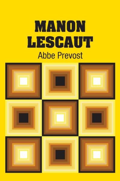 Cover for Abbe Prevost · Manon Lescaut (Paperback Book) (2018)