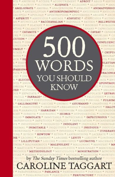 Cover for Caroline Taggart · 500 Words You Should Know (Gebundenes Buch) (2014)