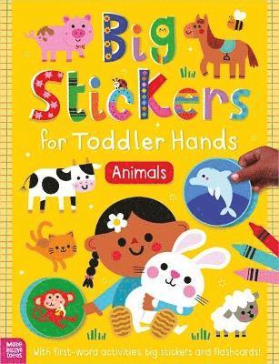 Cover for Sophie Collingwood · Big Stickers for Toddler Hands: Animals - Big Stickers for Toddler Hands (Paperback Book) (2025)