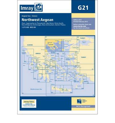 Cover for Imray · Imray Chart G21: Northwest Aegean Sea (Map) (2012)