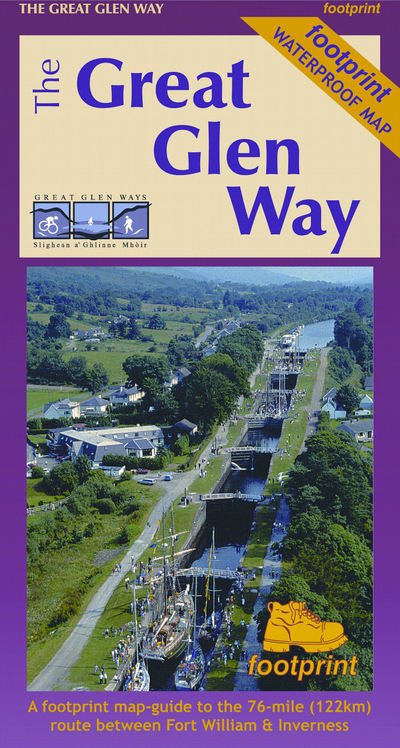 Cover for Footprint Maps · The Great Glen Way: Waterproof Map-Guide (Landkart) [2 Revised edition] (2017)
