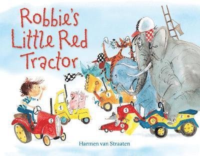 Cover for Harmen Van Straaten · Robbie's Little Red Tractor (Paperback Bog) (2021)