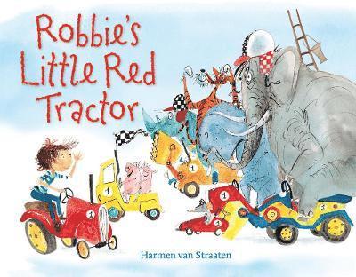 Cover for Harmen Van Straaten · Robbie's Little Red Tractor (Paperback Bog) (2021)