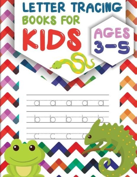 Cover for Fidelio Bunk · Letter Tracing Books for Kids ages 3-5 (Pocketbok) (2018)