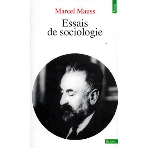 Cover for Marcel Mauss · Essais de Sociologie (Paperback Book) (1971)