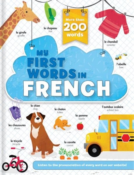 Cover for Corinne Delporte · My First Words in French - First Words (Board book) (2021)