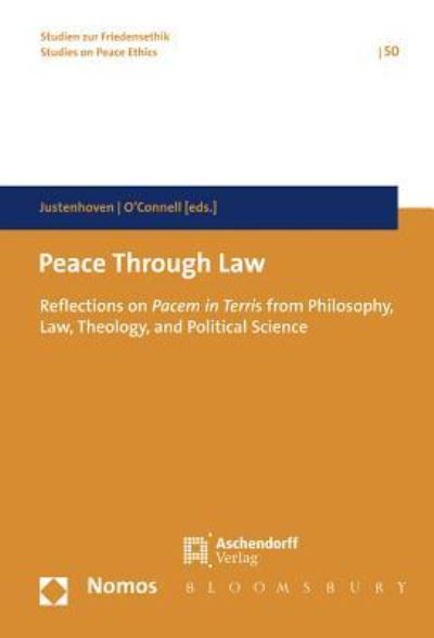 Cover for Aschendorff Verlag · Peace Through Law (Hardcover Book) (2016)