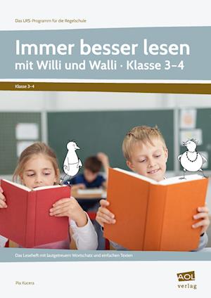 Cover for Pia Kucera · Immer besser lesen mit Willi und Walli - Kl. 3-4 (Pamphlet) (2021)