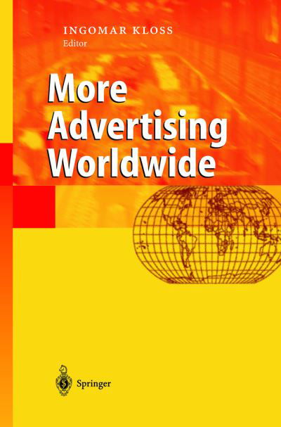 Cover for I Kloss · More Advertising Worldwide (Gebundenes Buch) [2002 edition] (2002)