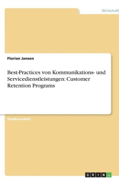 Cover for Jansen · Best-Practices von Kommunikation (Book) [German edition] (2013)