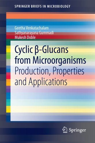 Cover for Geetha Venkatachalam · Cyclic  -Glucans from Microorganisms: Production, Properties and Applications - SpringerBriefs in Microbiology (Paperback Book) [2013 edition] (2012)