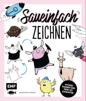 Cover for Magdalena Wiegner · Saueinfach zeichnen (Buch) (2023)