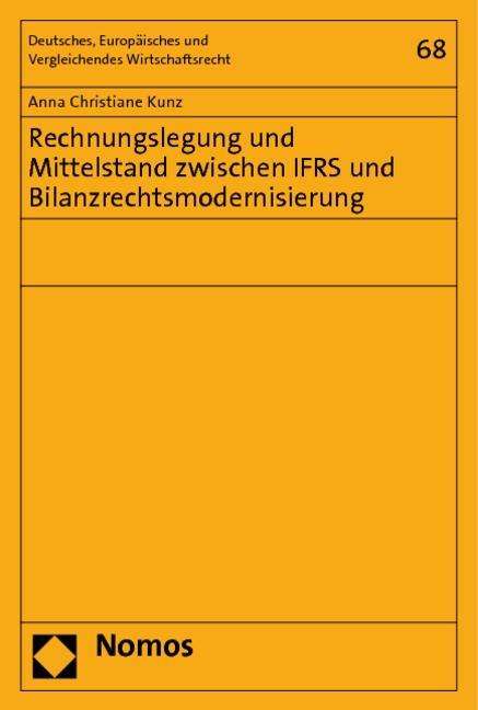 Cover for Kunz · Rechnungslegung und Mittelstand zw (Book) (2011)