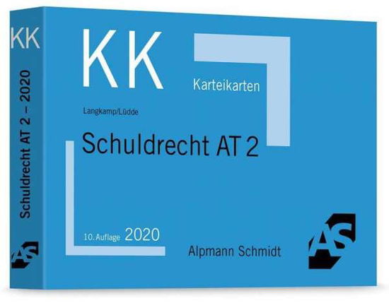 Cover for Langkamp · Karteikarten Schuldrecht AT.2 (Book)