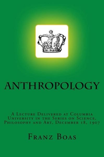 Cover for Franz Boas · Anthropology (Pocketbok) (2016)