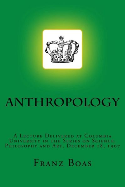 Cover for Franz Boas · Anthropology (Paperback Book) (2016)