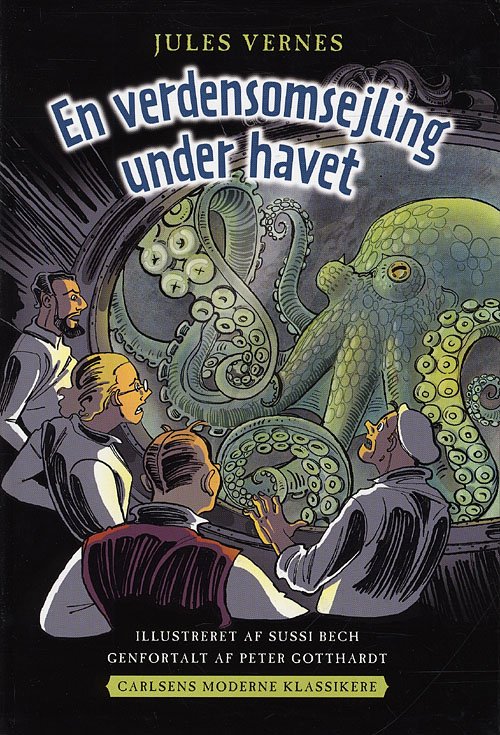 Cover for Peter Gotthardt · Carlsens Moderne Klassiske: Jules Verne - En verdensomsejling under havet (Innbunden bok) [1. utgave] (2010)