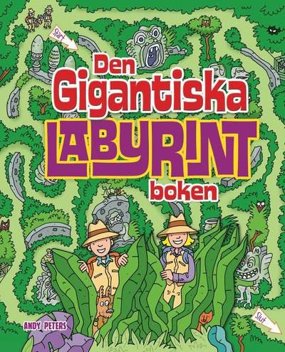 Cover for Andy Peters · Den gigantiska labyrintboken (Book) (2020)