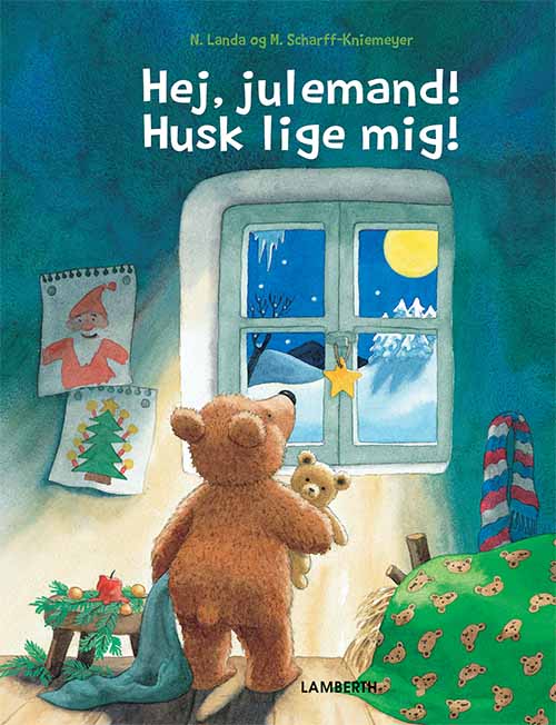 Cover for Norbert Landa · Hej, julemand! Husk lige mig! (Bound Book) [1º edição] (2019)