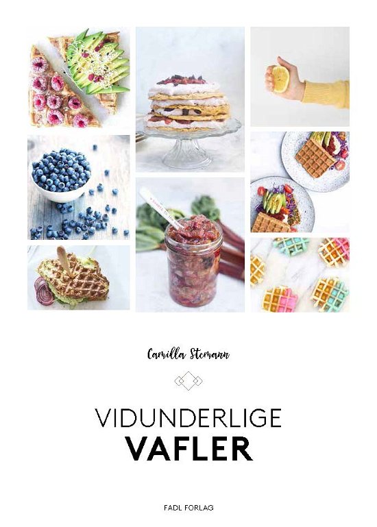 Cover for Camilla Stemann Jensen · Vidunderlige vafler (Hardcover bog) [1. udgave] (2017)