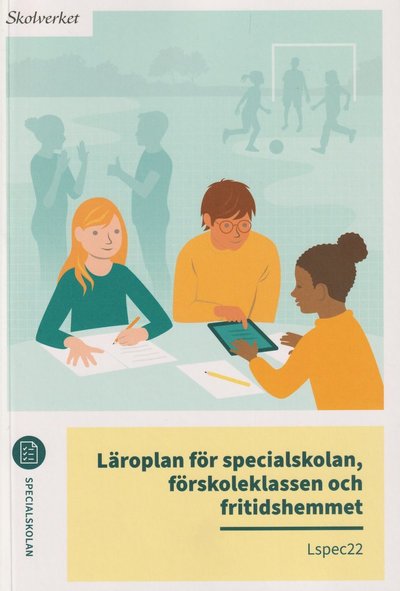 Cover for Läroplan för specialskolan, förskoleklassen och fritidshemmet. Lspec22 (Paperback Book) (2024)