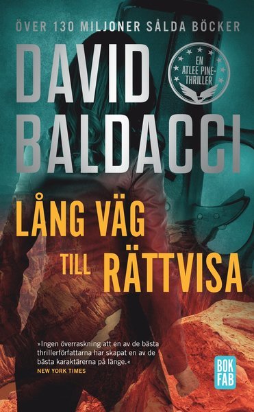Cover for David Baldacci · Atlee Pine: Lång väg till rättvisa (Paperback Bog) (2019)