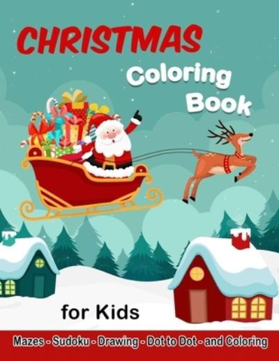 Cover for D de · Christmas Coloring Book for Kids (Paperback Book) (2020)