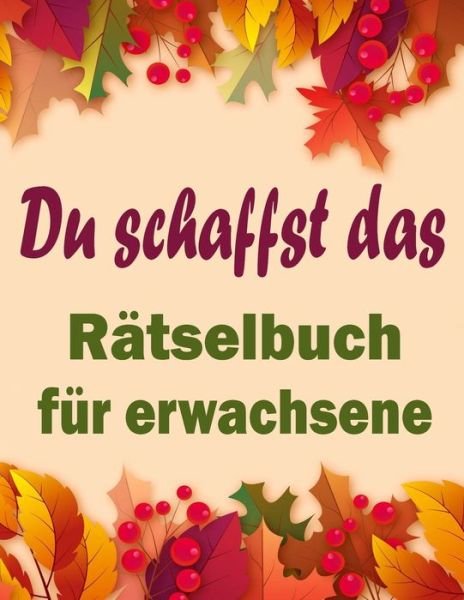 Ratselbuch fur erwachsene - Bk Bouchama - Books - Independently Published - 9798578022944 - December 7, 2020