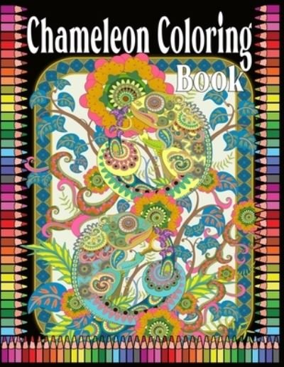 Cover for Nr Grate Press · Chameleon Coloring Book (Paperback Book) (2020)