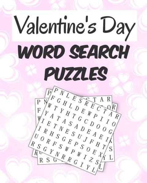 Cover for Word Search Puzzle Gift Publisher · Valentine's Day Word Search Puzzles (Taschenbuch) (2020)