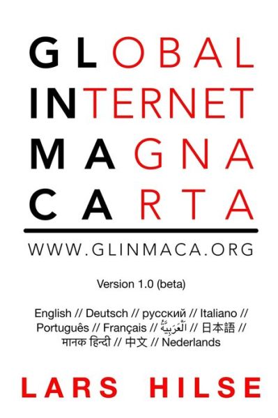 Cover for Lars Hilse · GLINMACA - The Global Internet Magna Carta (Paperback Book) (2020)