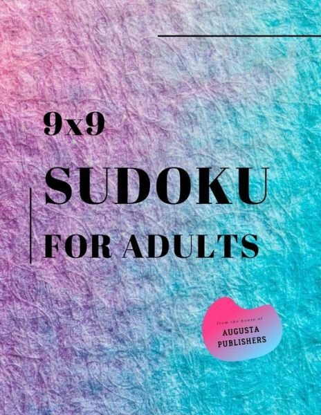 Cover for Augusta Publishers · 9x9 SUDOKU For Adults (Pocketbok) (2021)