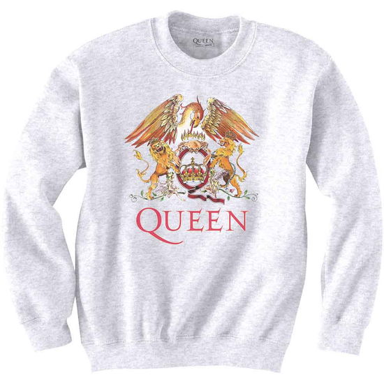 Cover for Queen · Queen Unisex Sweatshirt: Classic Crest (CLOTHES)