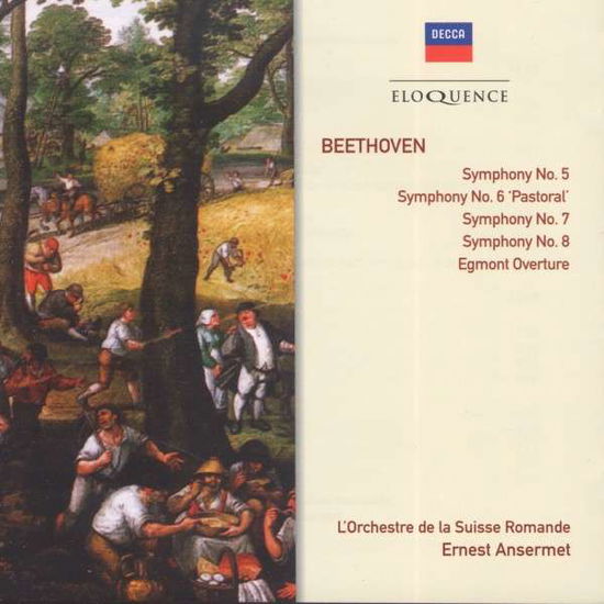 Beethoven: Symphonies No.5-8/Egmont Overture - Ernest Ansermet - Music - ELOQUENCE - 0028948003945 - July 10, 2009