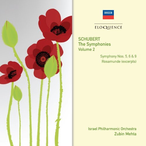 Cover for Zubin Mehta · Eloq: Schubert - the Symphonies Volume 2 No 6 Rosa (CD) (2014)