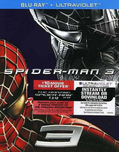 Cover for Spider-man 3 (Blu-ray) (2012)