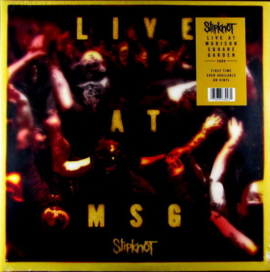 Cover for Slipknot · Live at MSG, 2009 (VINYL)